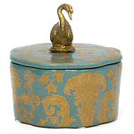 Фарфоровая шкатулка Swan Lake варинант исполнения - 5 | Loft Concept в Челябинске