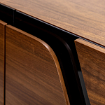 ТВ-тумба с узором из шпона на фасаде Sahara варинант исполнения - 4 | Loft Concept в Челябинске