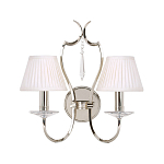 Бра с 2-мя лампами и подвеской из прозрачного стекла Elstead Lighting варинант исполнения - 2 | Loft Concept в Челябинске