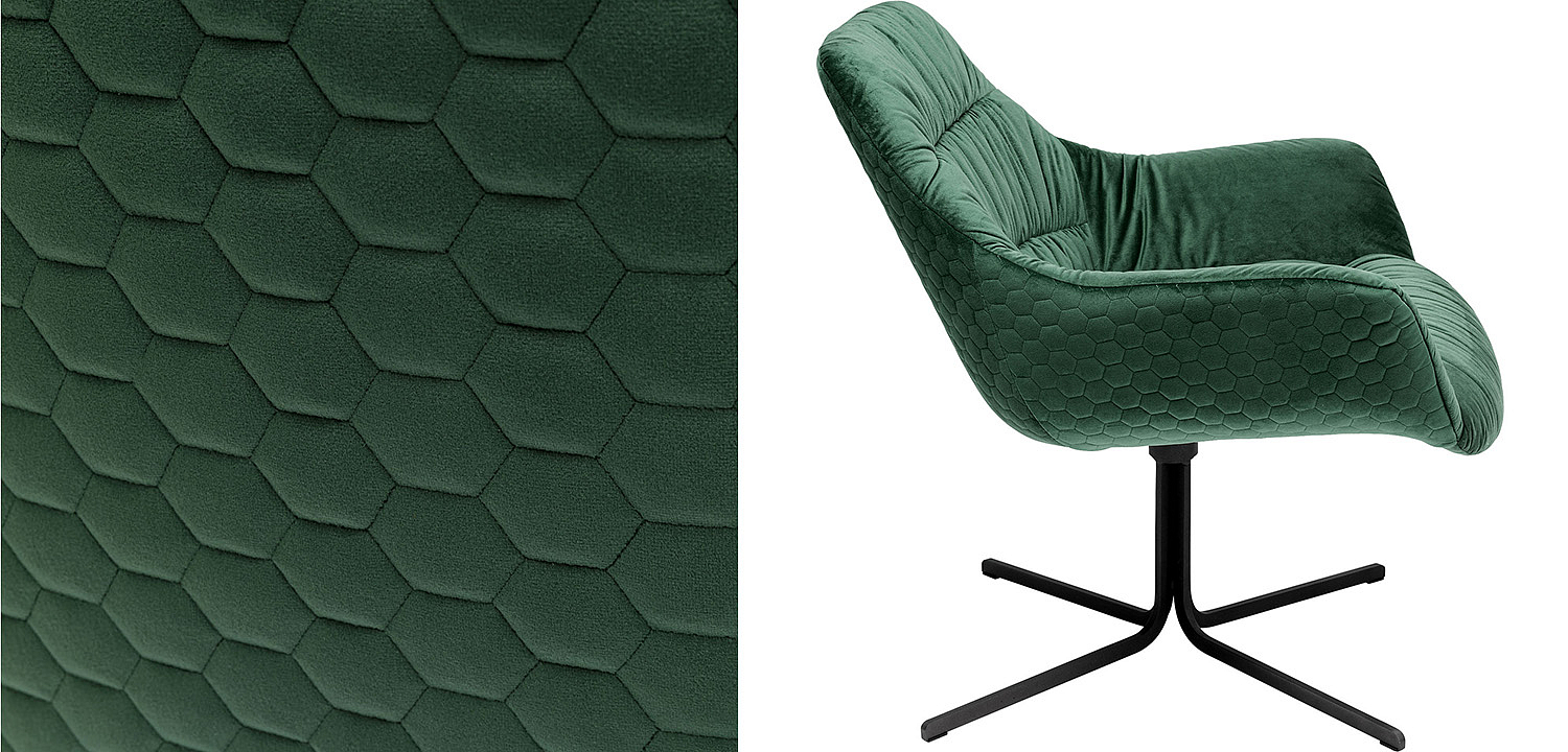 Кресло вращающееся Green Honeycomb - Loft-Concept в Челябинске