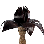 Настольная лампа черная INDONESIAN LAMPS варинант исполнения - 2 | Loft Concept в Челябинске