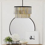 Люстра круглая с подвесками из натурального перламутра Nacre варинант исполнения - 2 | Loft Concept в Челябинске