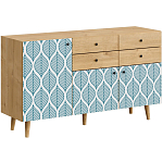 Буфет с принтом на дверцах Elise Cupboard варинант исполнения - 7 | Loft Concept в Челябинске