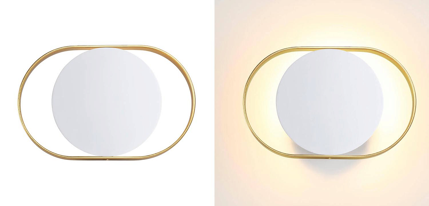 Бра Globo Ocular Sconce Oval White Бра Globo Ocular Sconce Oval White - Loft-Concept в Челябинске