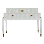 Премиальная Консоль с тремя ящиками Elsa Dreams White варинант исполнения - 4 | Loft Concept в Челябинске