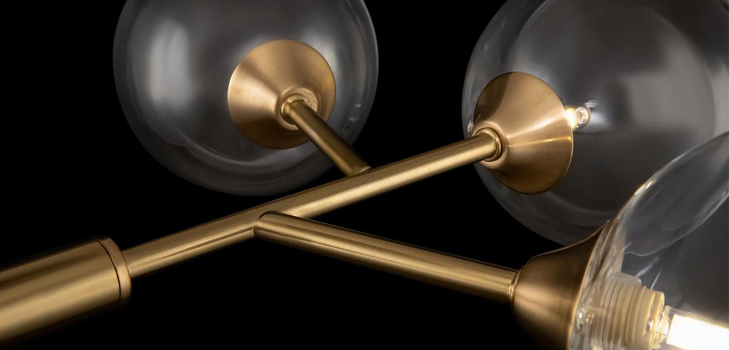 Потолочная люстра Gallotti & Radice Bronze 6 Потолочная люстра Gallotti & Radice Bronze 6 - Loft-Concept в Челябинске
