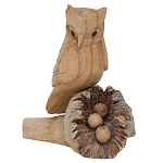 Статуэтка из дерева сова Animals of the World варинант исполнения - 3 | Loft Concept в Челябинске