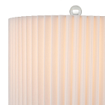 Настольная лампа с прозрачным корпусом и фактурным абажуром Charm and Luxury варинант исполнения - 2 | Loft Concept в Челябинске