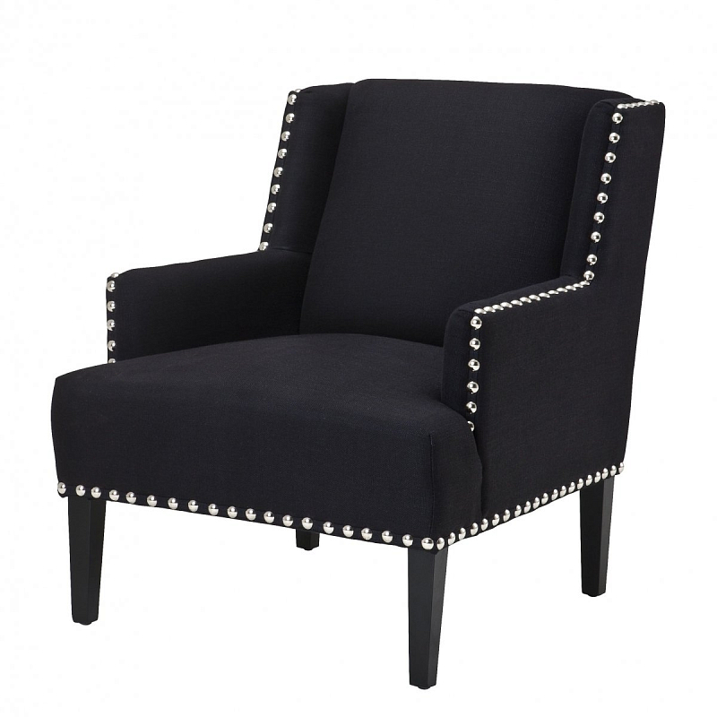 Кресло Eichholtz Chair Randall Черный Кресло Eichholtz Chair Randall Черный в Челябинске | Loft Concept
