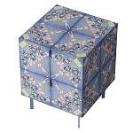 Тумба Short Ufo Blue варинант исполнения - 3 | Loft Concept в Челябинске