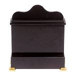 Часы настольные из натурального камня Нефрит с декором в виде Кариатиды Caryatid Stone Clock варинант исполнения - 3 | Loft Concept в Челябинске