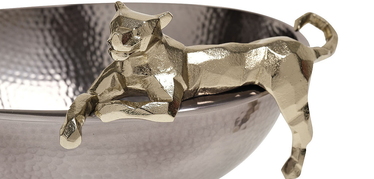 Блюдо Gold Jaguar Блюдо Gold Jaguar - Loft-Concept в Челябинске
