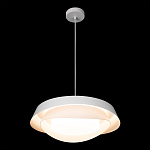 Подвесной светильник круглый белого цвета из металла Vita Cuna варинант исполнения - 6 | Loft Concept в Челябинске