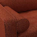 Мебельная ткань Шенилл терракотовый цвет 138 см T4-44 варинант исполнения - 6 | Loft Concept в Челябинске