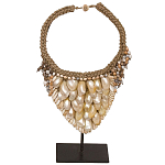 Этническое ожерелье с перламутровыми ракушками Mother of Pearl Shell Necklace варинант исполнения - 1 | Loft Concept в Челябинске