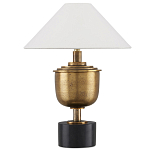 Настольная лампа с конусовидным тканевым абажуром Striving for Excellence варинант исполнения - 2 | Loft Concept в Челябинске