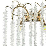 Бра с хрустальными подвесками Bunch of Crystal Berries Gold Wall Lamp варинант исполнения - 2 | Loft Concept в Челябинске