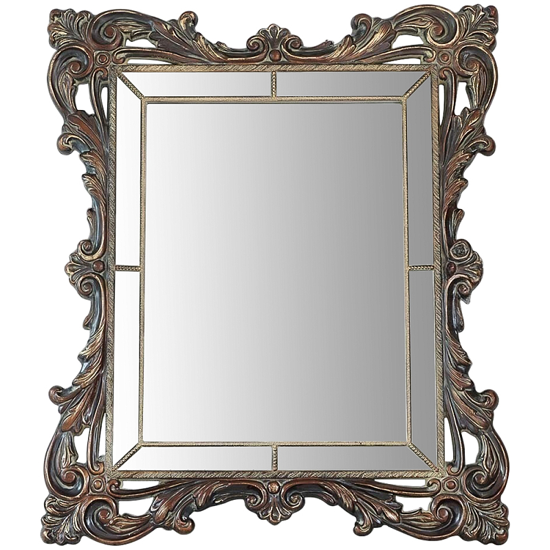 Настенное зеркало Travere Mirror Коричневый Настенное зеркало Travere Mirror Коричневый в Челябинске | Loft Concept