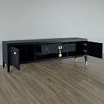 TV-тумба Дизайнерская Elsa Dreams Black варинант исполнения - 3 | Loft Concept в Челябинске