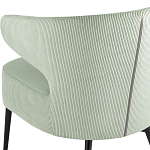 Современное мягкое кресло на металлических ножках Rakush Pistachio варинант исполнения - 7 | Loft Concept в Челябинске