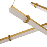 Светодиодная люстра Trumpet Tube Brass 107 варинант исполнения - 3 | Loft Concept в Челябинске