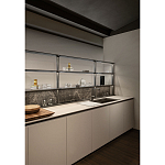 Кухонный гарнитур из камня и дерева SISTEMA XY Dada Engenereed Kitchen варинант исполнения - 14 | Loft Concept в Челябинске