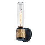 Бра для ванных комнат с прозрачным стеклянным плафоном в форме цилиндра Hinkley варинант исполнения - 12 | Loft Concept в Челябинске