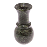 Ваза декоративная для цветов из камня змеевик Vase Serpentine варинант исполнения - 2 | Loft Concept в Челябинске