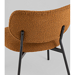 Кресло лаунж Jamie букле горчичный варинант исполнения - 3 | Loft Concept в Челябинске