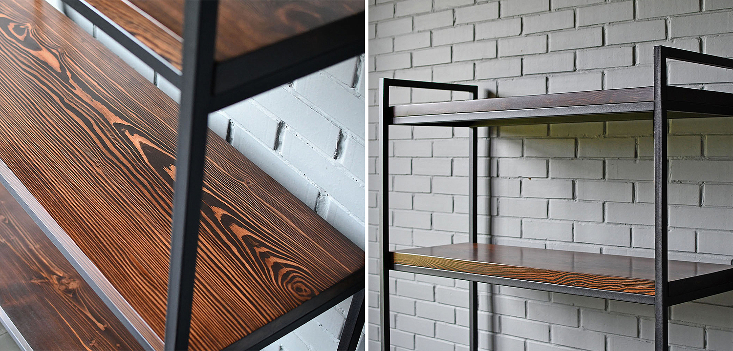 Стеллаж Alton Industrial Metal Rust Rack Стеллаж Alton Industrial Metal Rust Rack - Loft-Concept в Челябинске