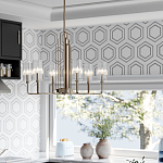  Люстра с прозрачными рифлеными цилиндрическими плафонами Kichler варинант исполнения - 27 | Loft Concept в Челябинске