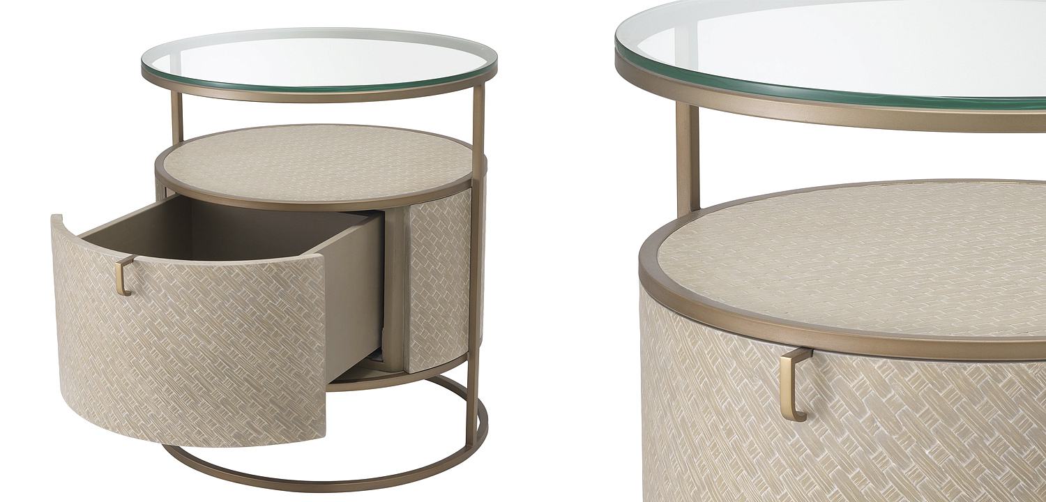 Приставной стол Eichholtz Bedside Table Napa Valley oak Приставной стол Eichholtz Bedside Table Napa Valley oak - Loft-Concept в Челябинске