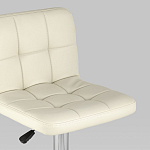 Барный стул с сиденьем молочного цвета Honory варинант исполнения - 7 | Loft Concept в Челябинске