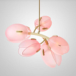 Дизайнерский Светильник Lilly Pink Tulip Lamp розовый плафон  варинант исполнения - 5 | Loft Concept в Челябинске