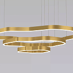 Люстра подвесная с 3-мя ассиметричными светодиодными лампами Golden Current варинант исполнения - 3 | Loft Concept в Челябинске