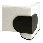 Дизайнерский Двухместный диван Florida Sofa  с элегантным деревянным декором  варинант исполнения - 4 | Loft Concept в Челябинске