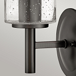 Бра с плафоном в форме цилиндра из прозрачного стекла с пузырьками Hinkley варинант исполнения - 9 | Loft Concept в Челябинске