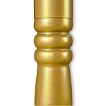 Вешалка золотого цвета с 4-мя крючками из пластика Curves Hangers варинант исполнения - 3 | Loft Concept в Челябинске