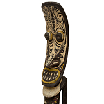 Деревянная статуэтка Абориген в маске Aboriginal Man in Mask варинант исполнения - 3 | Loft Concept в Челябинске