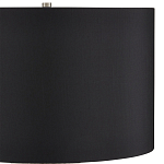 Настольная лампа с белым фактурным корпусом и черным абажуром Twisted варинант исполнения - 2 | Loft Concept в Челябинске