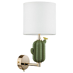 Бра с декором в виде кактуса из керамики Opuntia варинант исполнения - 1 | Loft Concept в Челябинске