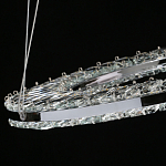 Люстра круглая с прозрачной хрустальной рамкой Maude Crystal Light варинант исполнения - 9 | Loft Concept в Челябинске