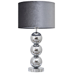 Настольная лампа с основанием в виде металлических сфер Balance Table Lamp Chrome варинант исполнения - 1 | Loft Concept в Челябинске
