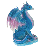 Декоративная статуэтка Дракон Blue Pink Dragon Statuette варинант исполнения - 1 | Loft Concept в Челябинске