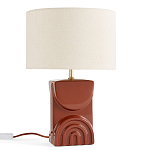 Настольная лампа из керамики и льна Brighter than the Stars варинант исполнения - 1 | Loft Concept в Челябинске