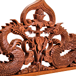 Панно из дерева драконы Panel With Trees варинант исполнения - 2 | Loft Concept в Челябинске