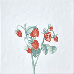 Плитка с узором Земляника варинант исполнения - 2 | Loft Concept в Челябинске