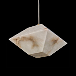 Подвесной светильник с фигурным плафоном Stone Prism варинант исполнения - 3 | Loft Concept в Челябинске