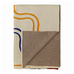 Плед хлопковый по мотивам эвенских орнаментов Ural and Siberian Patterns варинант исполнения - 3 | Loft Concept в Челябинске