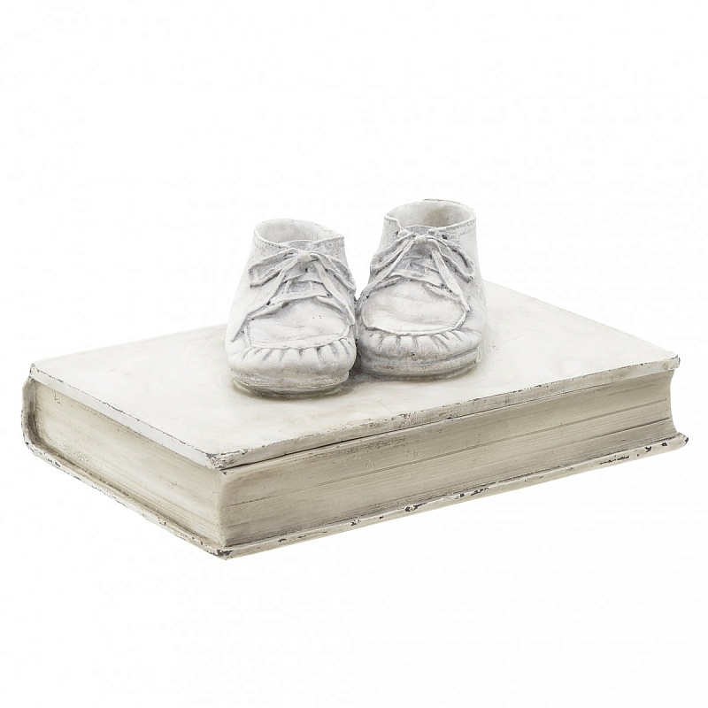 Шкатулка Baby shoes Молочный Шкатулка Baby shoes Молочный в Челябинске | Loft Concept